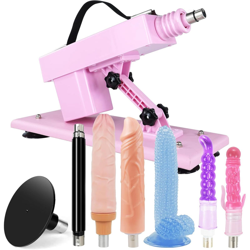 Automatic Thrusting Sex Machine for Men and Women Dildo Attachments