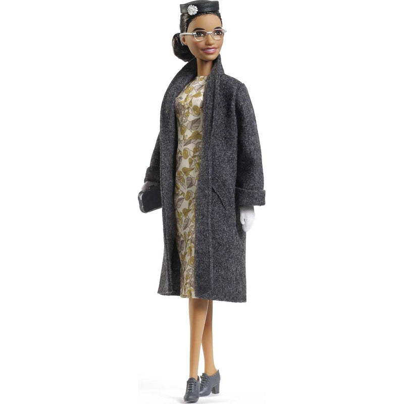 Barbie Inspiring Women Series Rosa Parks Collectible Doll, Wearing Fashion