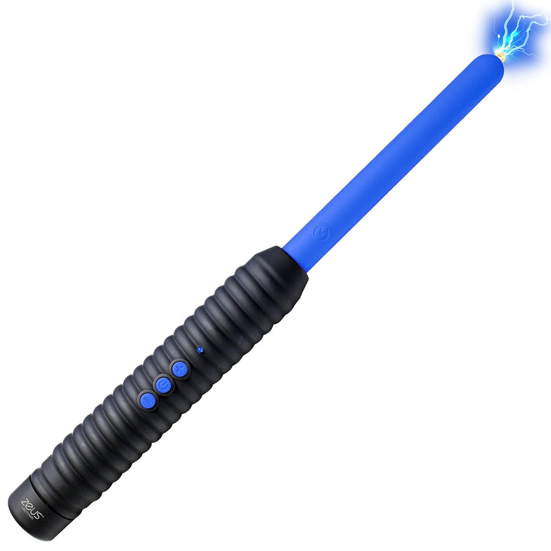 Shock Rod E-Stim Zapping Wand For Men, Women, & Couples. Two Level Of Pinpoint Shock, Easy Grip Handle, Sensory Play, 1 Piece, Blue.
