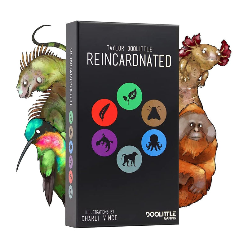 Reincardnated A Turn Based Deck Drafting Card Game Strategy Party Game For 2 6