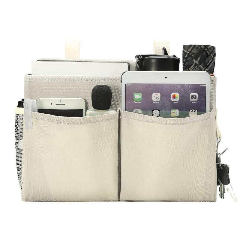 Bunk Bed Organizer, Bedside Caddy Hanging Bed Organizer Storage Bag With 4 Pocke