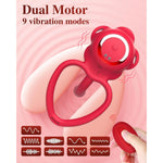 Adult Sex Toys For Women Wearable Vibrator With Remote & App Couples Sex Toys, Dual Motor Vibrating Panties Juguetes Sexuales, Clitoral Stimulator And G Spot Vibrator Female Vibradores