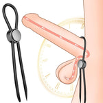 Adjustable Cock Ring Silicone Penis Ring Cock Ties String Cockring For Enhancing Delay Control Ejaculation Adult Sex Toy For Men