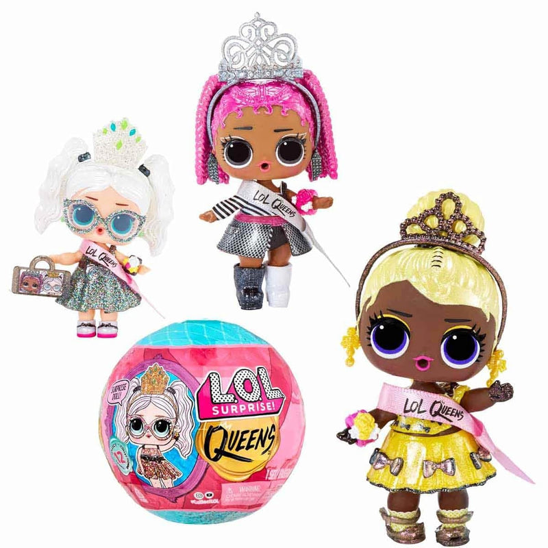 Lol Surprise Queens Dolls With 9 Surprises Including Doll, Fashions, And Ro