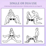 Multifunctional Couples Positioning Chair with Steel Frame & Adjustable Straps
