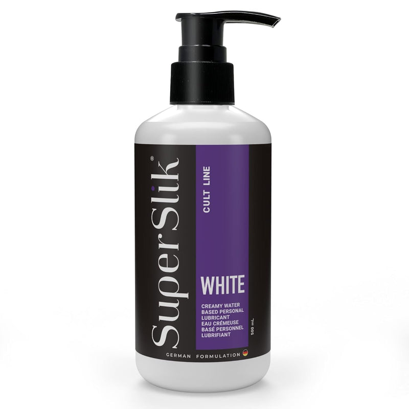 White Personal Lubricant Water Based - Thick And Long Lasting For Men | Women - 500Ml