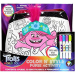 Tara Toy Trolls Colorful Style Purse, Multicolor