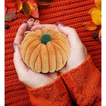 Small Pumpkin Plush - Spooky Plush Pumpkin Toy For Teddy Bear Stuffed Animal, Cute Halloween Decor, Party Favor And Crafts, Thanksgiving Mini Pumpkin Plush Toy - 3 Inch