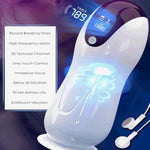 3 In 1 Automatic Male Masturbator Cup With Sucking & Vibrating & Thrusting Modes, Realistic Vagina Pocket Pussy Stroker With 3D Textured For Penis Stimulation, Adult Oral Sex Toys