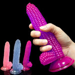 G-Spot Massage Dildo, 8 Inch Realistic Dildo, Corn Style Waterproof Realistic Dildo Adult Sex Toy Big Penis Cock With Suction Cup G Spot Stimulate