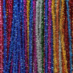 100 Pcs Glitter Pipe Cleaners, 10 Colors, 12 Inch Chenille Stems for Crafts
