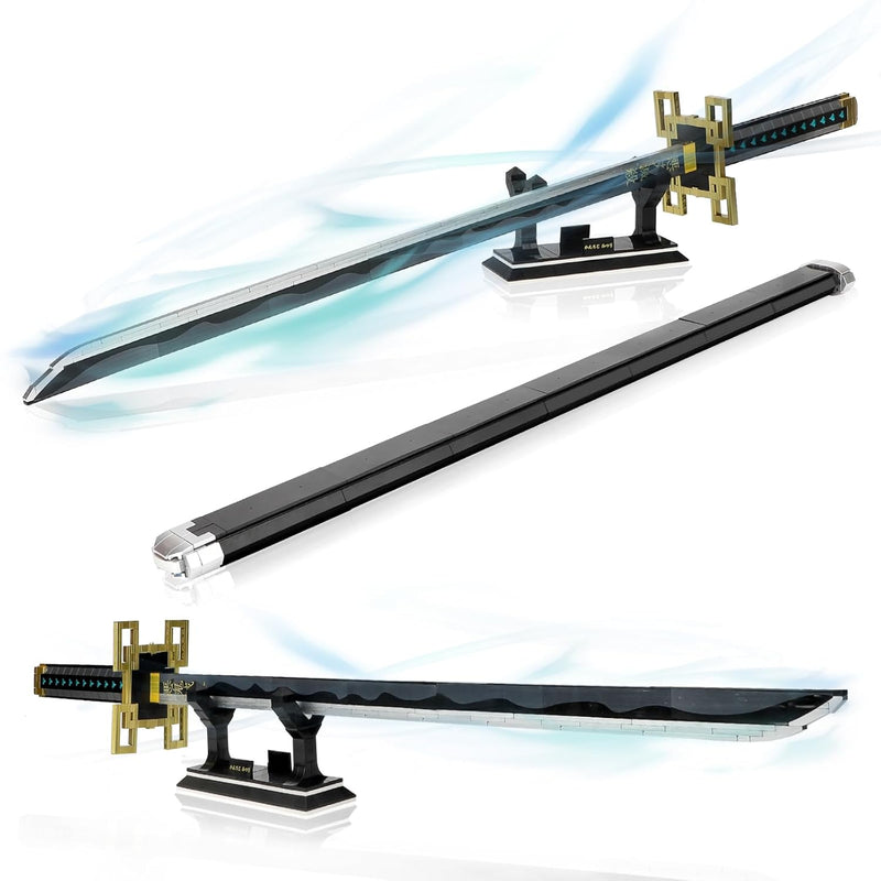Swords Compatible With Lego, Tokitou Muichirou Sword With Scabbard And Stan