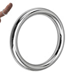 Penis Ring For Men Cock Rings For Erection Enhancing Sex Toy Delay Control Male Bondage Metal Ring Sm Stimulator Pleasure Device(50Mm)