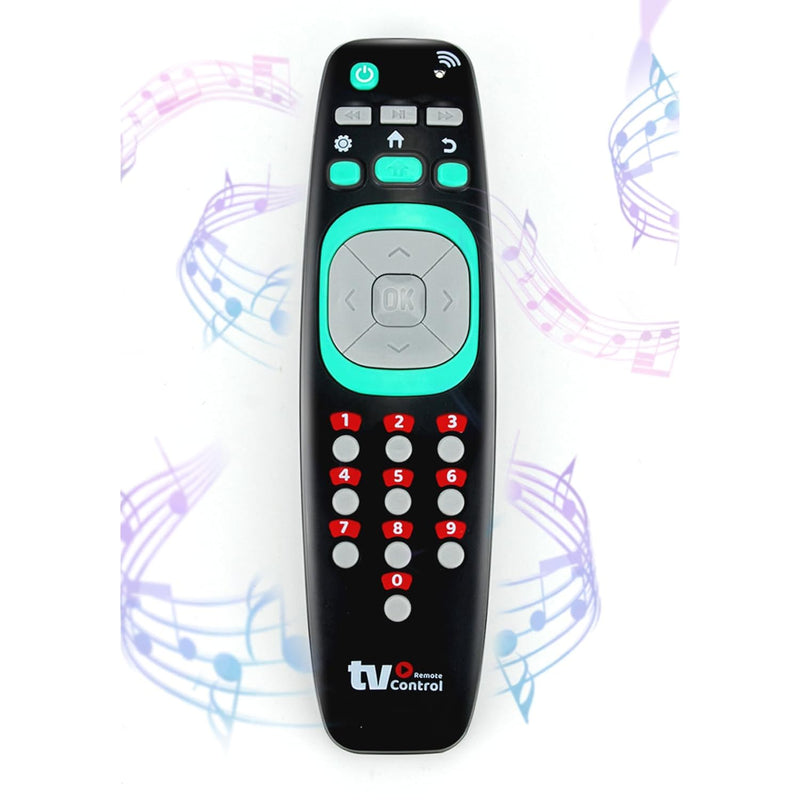 Baby Remote Control Toy, Tv Remote Control Toy, Musical Toys With Lights An