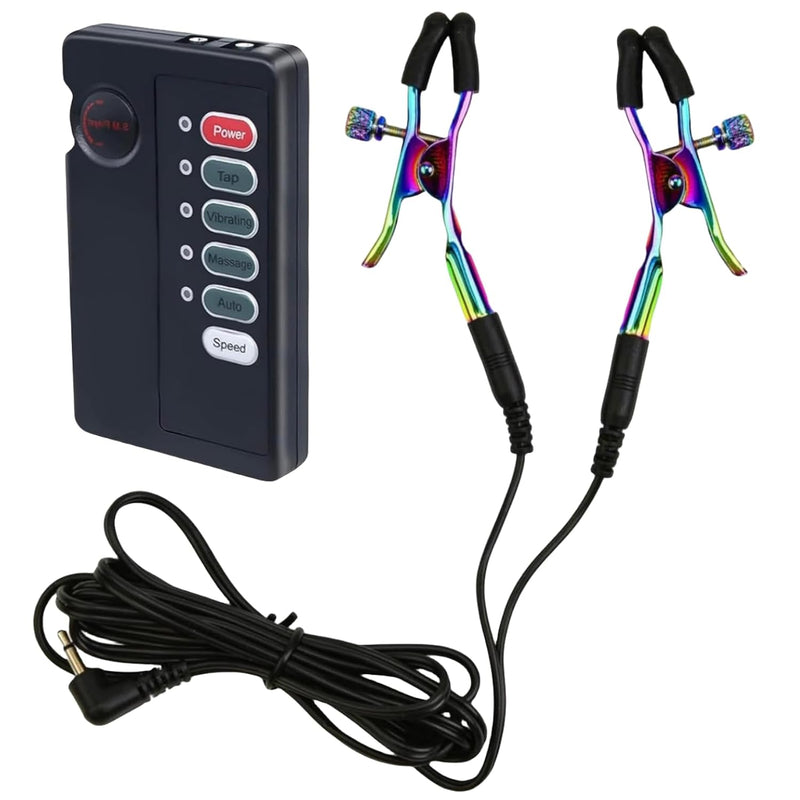 Electric Shock Nipple Clamps Adjustable Nipple Clamps Current