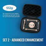 Penis Enlarger,Penis Enhancement Traction Device Program, Penile Lengthening Weights Device,Penis Weight Hanger, Penis Extender Toys For Male, Penis Weight Training, Set 2(512 G).