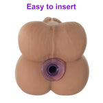 Big Butt Plug, 5.31 Inch Xl Purple Hollow Anal Dilator Adult Sex Toys For Women,Men