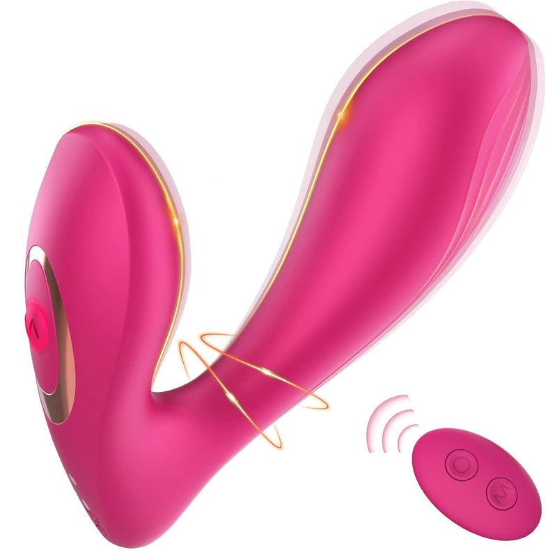 Wearable Panty Dildo Vibrator-Couple Sex Toys G Spot Vibrators With 10 Modes For Clit Stimulation, Invisible Butterfly Vibrator Rabbit Vibrator, Adult Toys Clitorals Stimulator For Women Pleasure
