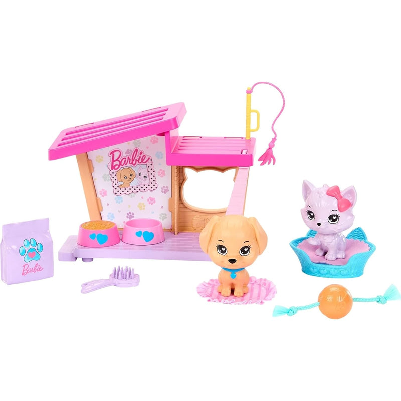 Barbie: My First Barbie Accessories, Story Starter Pet Care Pack with Dog H
