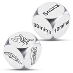Sex Dices Couples Toys In Bedroom Gifts 10Th Anniversary Tin Gifts For Him Her 2Pcs Funny Date Night Dices Wedding Registry Ideas Adult Sexy Dice Dirty Santa Dice Games