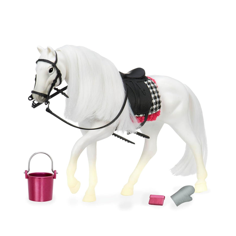 Dolls Camarillo White Horse Toy Horse White 6 Inch Horse For Mini Doll Anim
