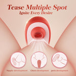 Sucking Vibrator Sex Toys For Women - Adult Sex Toy For Female Couples Men Mini Discreet Clitoral Vibrators For Clit Anal, 7 Modes Waterproof Nipple Sucker Rose Vibrater Suction Rechargeable