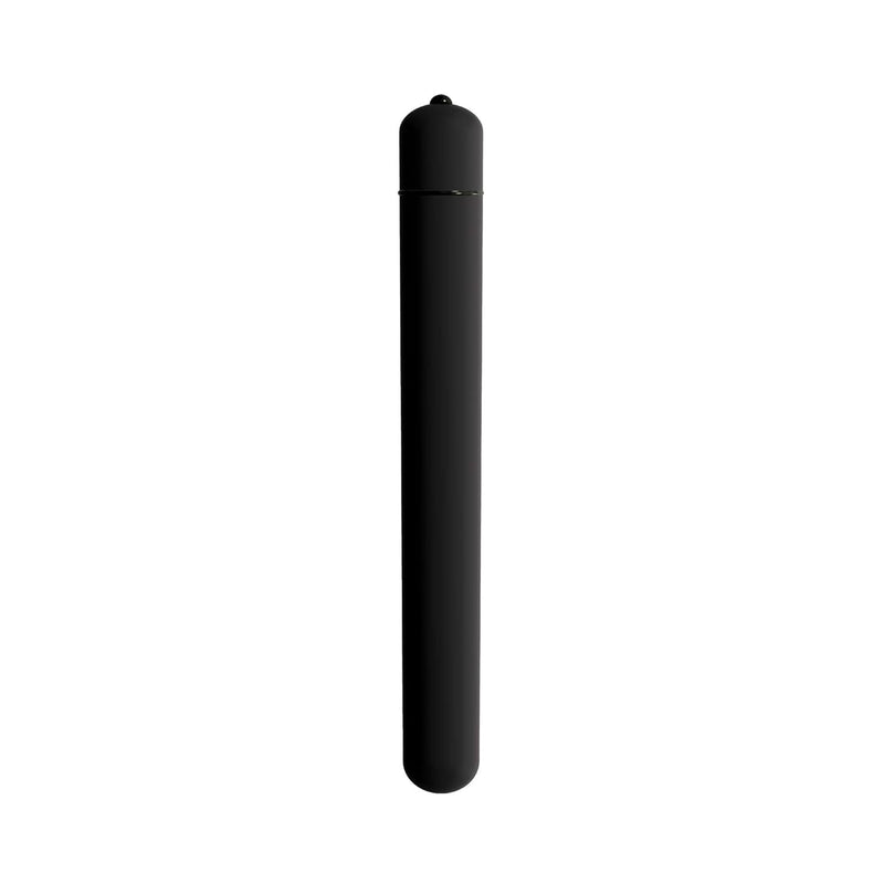 5 Inch, Long Lasting Soft Coat Vibrating Bullet, Black Color, 3 Speed And Waterproof With Simple One Button Speed Control, Adult Sex Toy