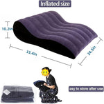 Inflatable PVC Sex Cushion – Body Support Pillow for Deeper Positioning