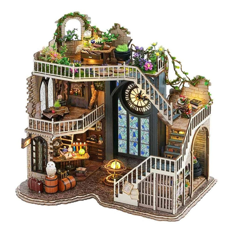 Diy Dollhouse Miniature Kit, Diy Wooden Dollhouse Kit Miniature House Kit T