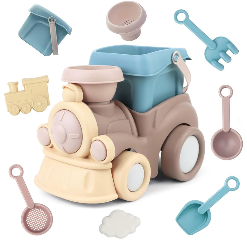 Beach Toys For Kids Ages 4 8, Toddler Snow Toys Set Includes Beach Truck, B