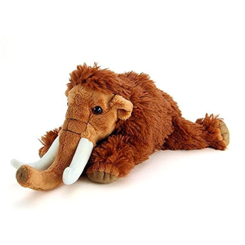 Lifelike Woolly Mammoth Plush,13" Mammoth Stuffed Animal,Soft Elephant Plus