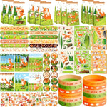 Fox Party Favors, Including Gift Bag, Stickers, Silicone Wristbands, Badge, Notebook, For Fox Themed Birthday Classroom Rewards Ideal Decor And Gifts For Girls And Boy