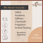 Elevated Liquid Gold Lube - All Natural Ingredients - Glass Bottle With Pump - 2Oz (Creamsicle)