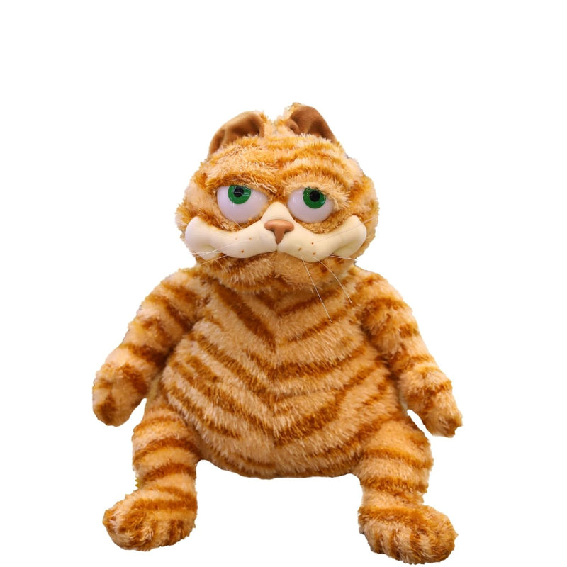 Fat Orange Plush Cat Stuffed Animal Toy Perfect Xmas & Birthday Gift For Bo