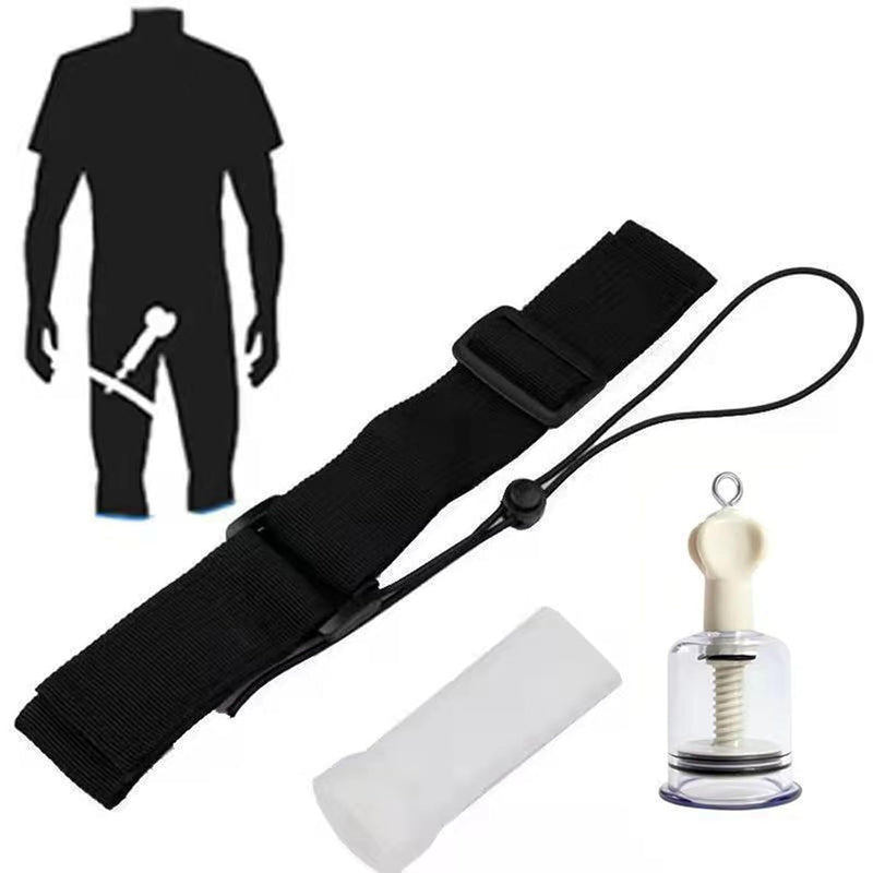 Stretching Exerciser Long Physical Traction Delay Belt Suit Trainer For Menstretcher Kit For Increasing Penis Size Endurance Training Stretcher For Men