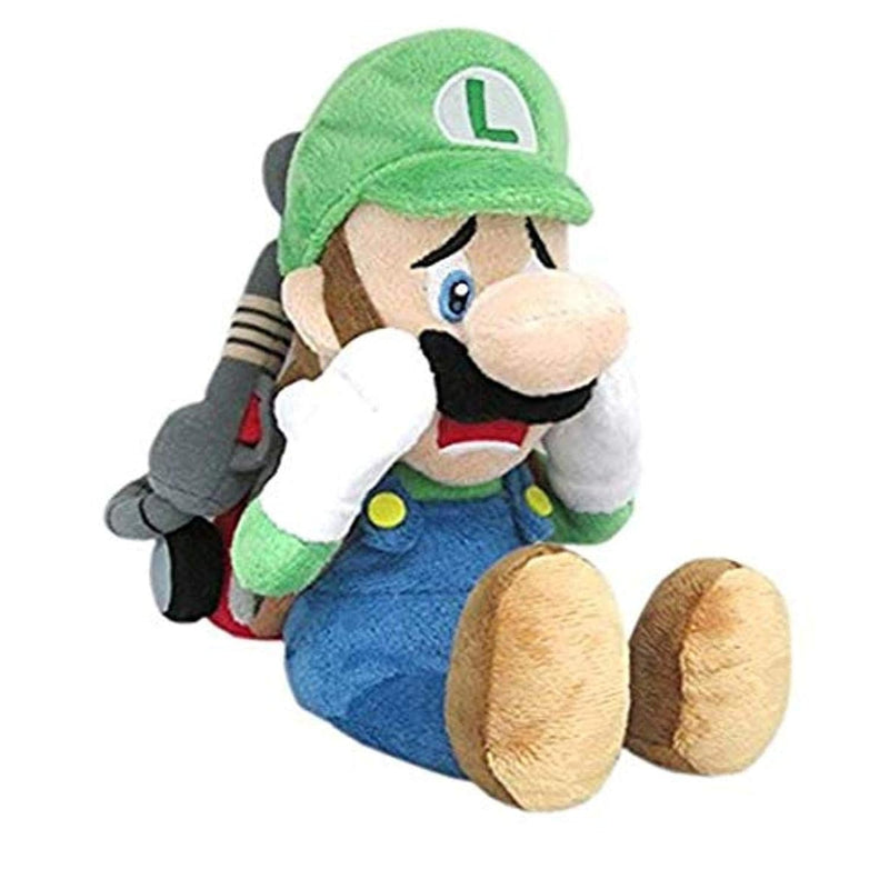 Little Buddy Super Mario Series Luigi's Mansion 10"" Scared Luigi with Stro