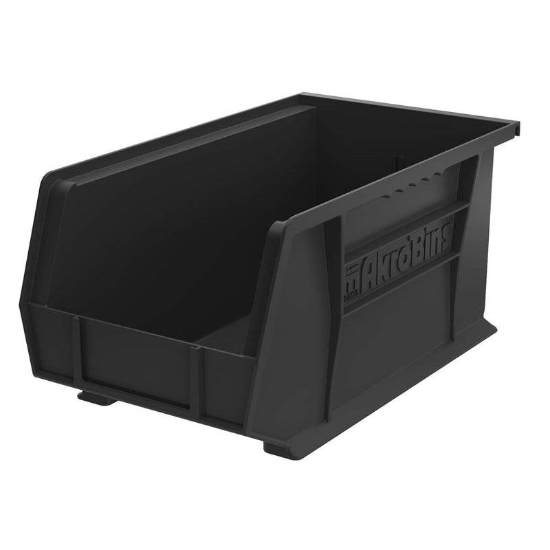 Akrobins 30240 Plastic Hanging Stackable Storage Organizer Bin, 15-Inch X 8-Inch