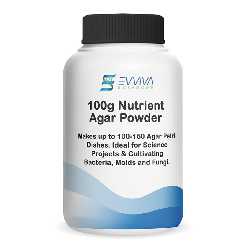 Nutrient Agar Powder 100 Grams Evviva Sciences Makes Over 150 To 200 Agar P