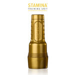 Stamina Training Unit Gold Masturbator Mens Performance Enhancement Toy