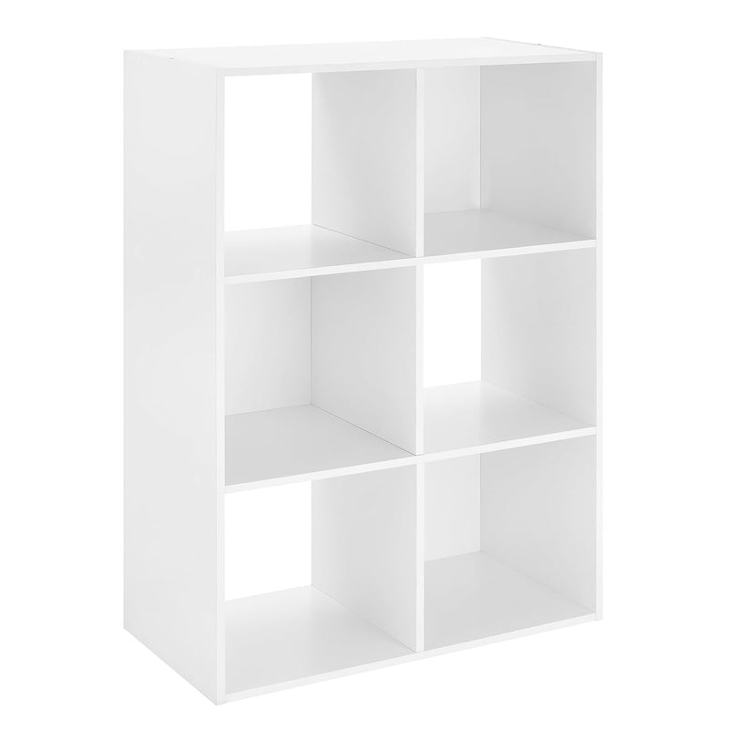 6 White Cube Organizer