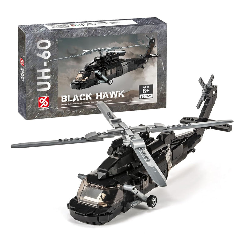 Uh 60 Helicopter Black Hawk Medium Utility Military Army Airplane Building