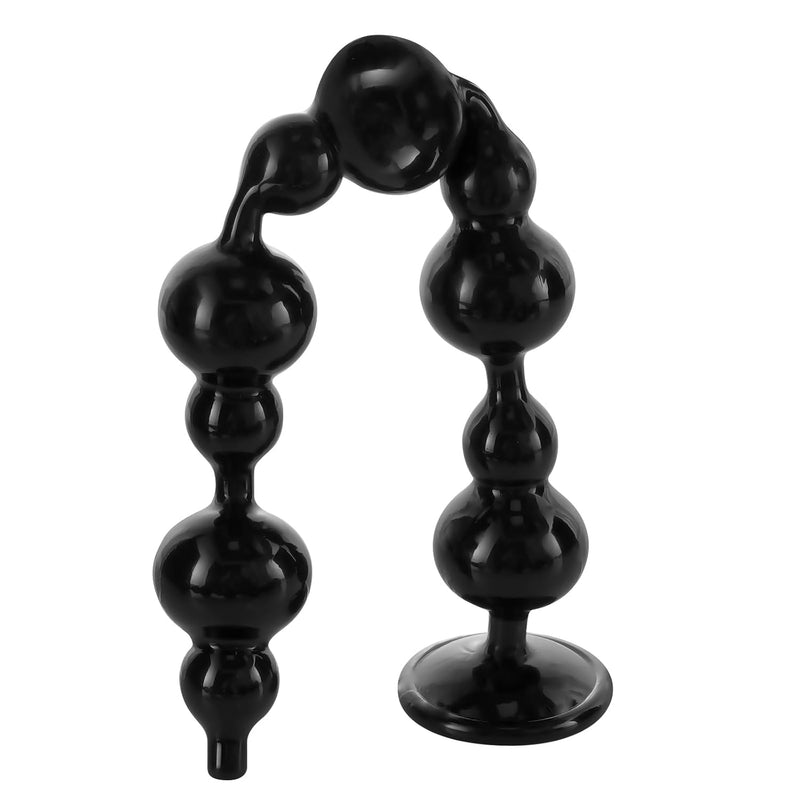 14In Anal Beads For Men/Women, Tpe Anal Plug Vaginal Anus Dilator Prostate Massage Adult Erotic Sex Toys For Beginners (S)