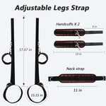 Inflatable Sex Wedge Pillow with Straps – Position Support Cushion for Couples