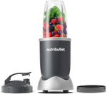 Personal Blender for Shakes, Smoothies, Food Prep, and Frozen Blending, 24 Ounces, 600 Watt, Gray