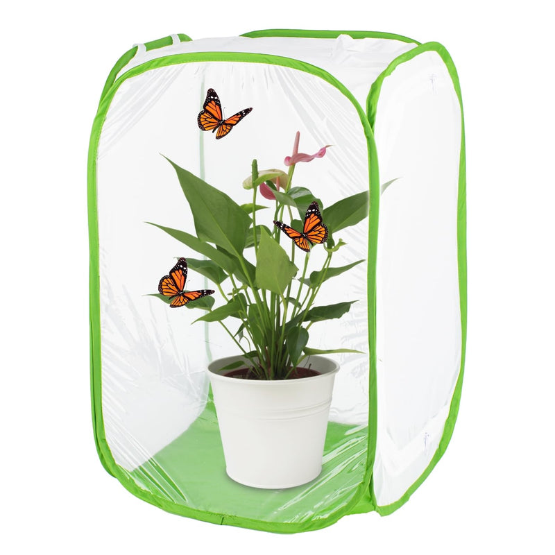 Large Size Habitat Cage, Dragonfly Butterfly Flying Insect Mesh Cage, Outdoor