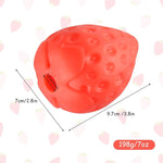 Pocket Pussy,Strawberry Male Masturbator with Anal Textured Channel,Adult Sex Toys for Men Trainer