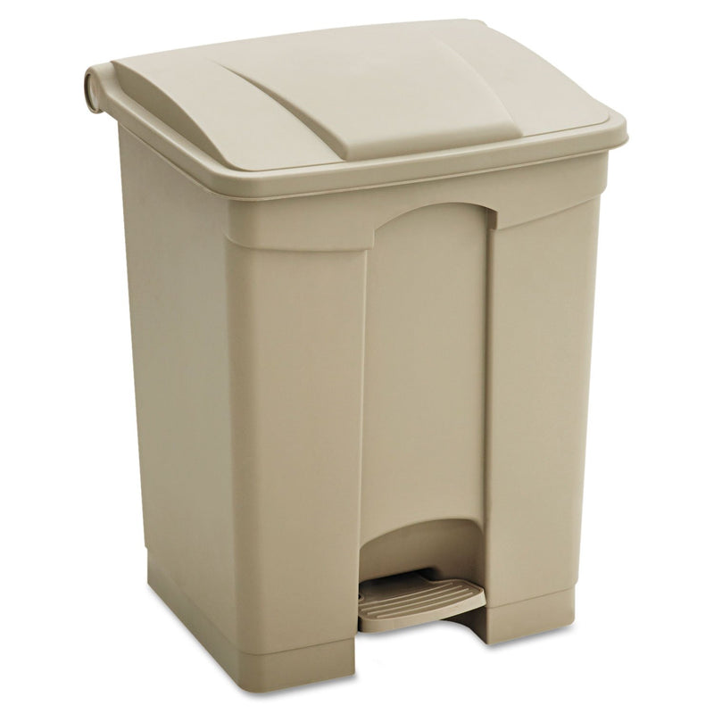 Safco, Step-On Indoor Plastic Trash Can For Home & Commercial Use, Hands-Free Di