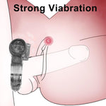 Cock Ring Vibrating Penis Ring Vibrator Silicone G-Spot Stimulating Clitoral Stimulator Penis Erection Enhance Sex Product Adult Male Sex Toy For Longer Harder Stronger