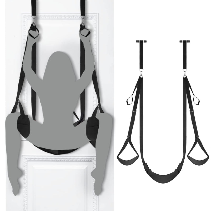 Door Sex Swing With Seat - Adult Sex Toys Bondage Love Slings For Adult Couples With Adjustable Straps, Holds Up To 300Lbs