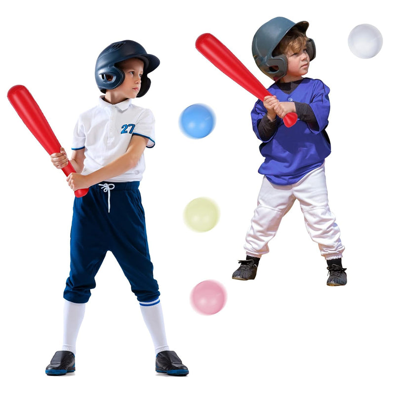 2 Inflatable Baseball Bats, Kids Inflatable Toys For Inflatable Bouncer With 4